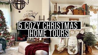 5 Christmas Home Tours * Music Only *