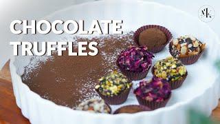 Easy Chocolate Truffles Recipe | Chocolate Truffles | Chef Manish Khanna | #chocolatetruffles