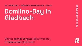 16. Spieltag: Domlino-Day in Gladbach - Jannik Sorgatz und Tiziana Höll zum 41-Tore-Spieltag