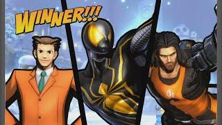 UMVC3 - PHOENIX WRIGHT/SPENCER/SPIDER-MAN ONLINE 3!