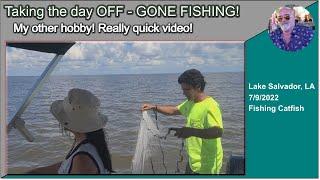  My other hobby, fishing! Quick video!
