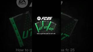 How to get Free Packs on EA FC 25?Free Packs on EA FC 25!!  #game #shorts #eafc25 #