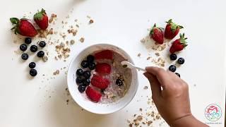High Fibre Muesli Breakfast Recipe with 2monkeysandme