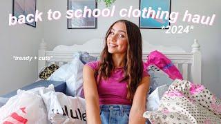 back to school clothing try-on haul *trendy + cute*