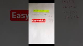 Reasoning analogy easy tricks ️#logicalreasoning #treanding #math #viral #analogy