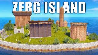 I raided a Zergs island...