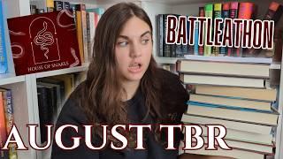 August TBR  ⭐Battleathon ⭐ Escape the TBR: August TBR Game