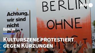 Berlin: Kulturszene geht gegen Kürzungen auf die Barrikaden | AFP