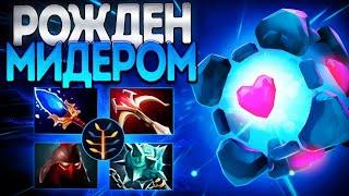 МОЙ НОВЫЙ МЭЙН? ВИСП РОЖДЕН МИДЕРОМ В 7 35IO DOTA 2