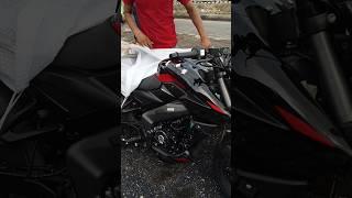 BAJAJ PULSAR NS200CC DUAL CHANNEL ABS BS7 NEW COLOUR K SATH  !! #bajaj #pulsar #ns200 #shorts