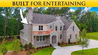 INSIDE A $2.4M Dream Home BUILT for Entertaining | North Atlanta Luxury Homes