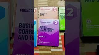  2023 May/June CA Foundation Book Unboxing #caaspirants #calife #viralvideo #viral