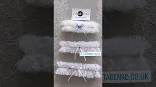 Wedding Garters, Bridal garters, Wedding something blue #bridal #wedding #AnitaBenkoBridal