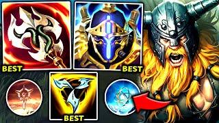 OLAF TOP IS YOUR #1 NEW 1V5 TICKET TO HIGH ELO! (1V5 WITH EASE) - S14 Olaf TOP Gameplay Guide