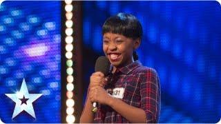 Asanda Jezile the 11yr old diva sings 'Diamonds' - Week 3 Auditions | Britain's Got Talent 2013