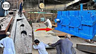 75Days Manufacturing process of Huge Industrial Transmission with Amazing Skills