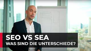 Suchmaschinenoptimierung (SEO) vs. Suchmaschinenwerbung (SEA): Was sind die Unterschiede?