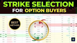 My SECRET "Strike Selection Method" for Option Buying Revealed