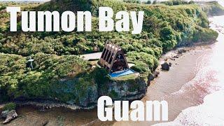 Droning Tumon Bay in Guam 4K. DJI Mavic Air 2.