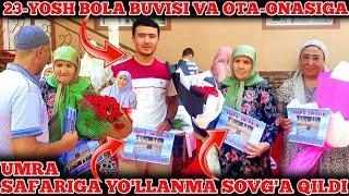 23-YOSH BOLABUVISINI VA OTA-ONASINI UMRA SAFARIGA YUBORDI, HAMMANI YIG'LATGAN BUVAYDALIK BOLA