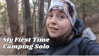 My First Time Camping Solo | (mini) Appalachian Trail Shakedown #2