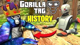 Gorilla Tag's INCREDIBLE History (Old Updates, Maps, Cut Content, & More)