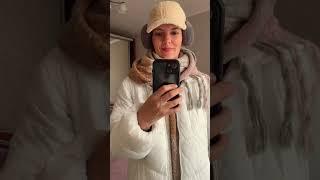 New jacket and hat. New style.  I’m going on a new trip soon Do you like it? #girl #traveller