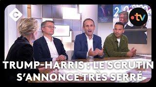 Présidentielle américaine : un résultat très incertain - C à vous - 21/10/2024