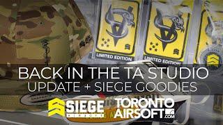 Back in the TA studio! Update + Siege goodies - TorontoAirsoft.com