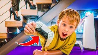 Alex Built a SECRET HIDDEN GAMING ROOM in This House!