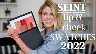 SEINT | Lip and Cheek Swatches