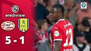 Bakayoko eröffnet Torfestival: Der Meister PSV überrennt die RKC | PSV Eindhoven - RKC Waalwijk