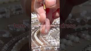 Hand Beaded wedding gown made by Rajgadhia Exports. 600 hour beading .