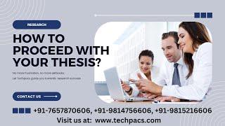 Step-by-Step Guide to Your MTech Thesis or Dissertation