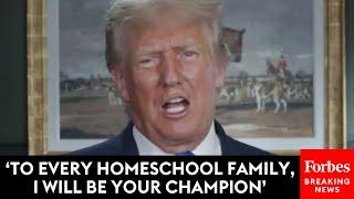 BREAKING NEWS: Trump Issues Pledge To Families That Homeschool Their Children