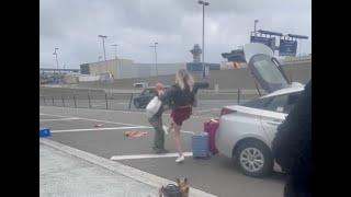 Woman attacks Uber driver at LAX after her bags won’t fit in the trunk (FULL VIDEO)