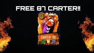 CLAIMING FREE 87 CARTER!!!! DUNK ANIMATIONS ARE HERE!!