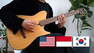 I play the national anthems for the first time I heard