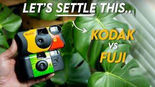 Kodak vs Fuji - which disposable is BEST?