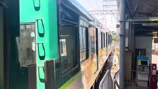 [KHI] Keihan Electric Railway Uji Line Set 13007F Arriving at KH75 Obaku Station