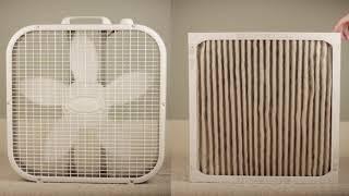 DIY Hepa Filter (Box Fan)