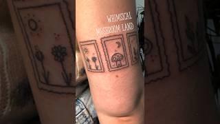Stick and poke tattoo ️#tattoo #stickandpoke #handpoked #tattooartist #handpoke #hometattoo