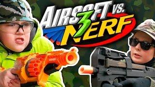 Airsoft vs Nerf 3