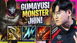 GUMAYUSI IS A MONSTER WITH JHIN! - T1 Gumayusi Plays Jhin ADC vs Ashe! | Season 2024