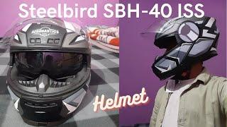 Steelbird SBH-40 Aeronautics Helmet Review and unboxing | Best Helmet under 2000 Rs #Helmet