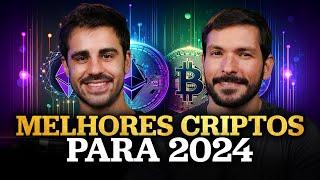 QUAIS AS MELHORES CRIPTOMOEDAS PARA 2024? | Bitcoin, Ether, Altcoins, IA, Airdrops: onde investir?