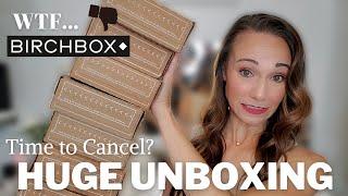 HUGE Marathon Birchbox Unboxing! 8 Months of Birchbox...Worth the Money or Time to Cancel?