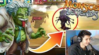 WHAT JUST HAPPENED IN THIS MONSTER LEGENDS BATTLE... | NEW FRANK EINSTEIN MARATHON GAMEPLAY