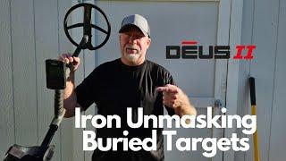 Is Iron Masking An Issue? XP Deus 2 Test With Buried Targets