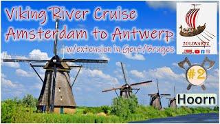 Viking River Cruise Video #2 - Amsterdam to Antwerp 10/3/2023 - Hoorn, the Netherlands